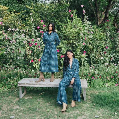 Compass Shirt Dress